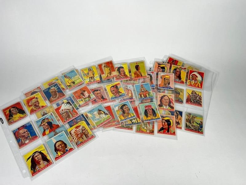 (56) R73 1993 Goudey Indian Gum cards: (56) R73 1993 Goudey Indian Gum cards