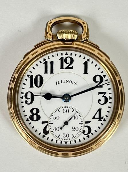 Illinois Pocket Watch Bunn Special 21 Jewell (1 of 6)