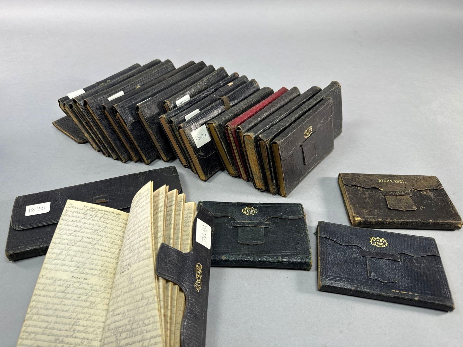 Diaries of Isaac Newton of Maine (1 of 2)