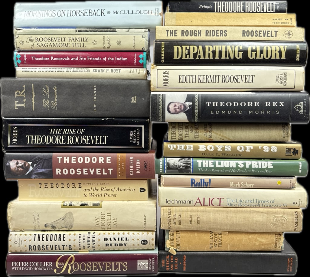 Theodore Roosevelt Books (1 of 1)