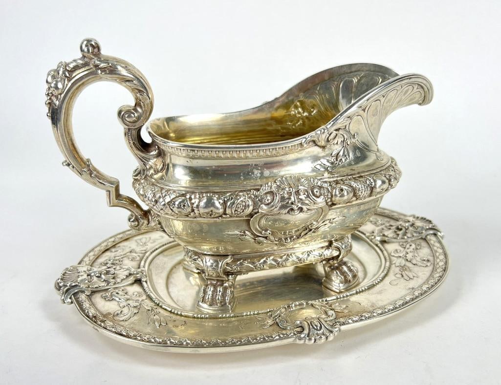 Silver Gravy Boat (1 of 5)