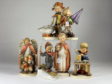 Hummel 6 Piece Figurine Lot