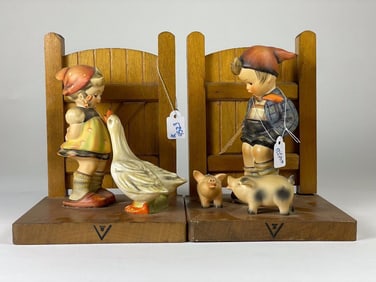 Hummel Figurine Bookends