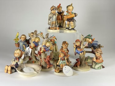 Hummel14 Piece Figurine Lot