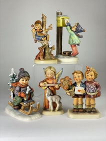Hummel 5 Piece Figurine Lot