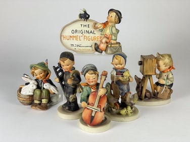Hummel 6 Piece Figurine Lot