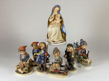 Hummel 7 Piece Figurine Lot