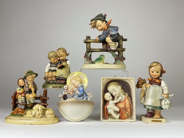 Hummel 6 Piece Figurine Lot