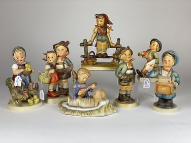 Hummel 7 Piece Figurine Lot