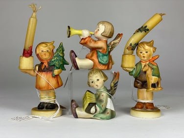 Hummel 4 Piece Figurine Lot