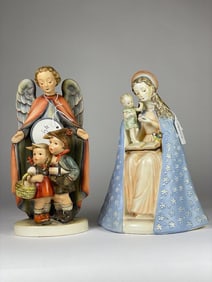 Hummel 2 Piece Figurine Lot