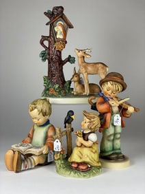 Hummel 4 Piece Figurine Lot