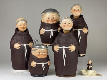 Goebel Monk 6 Piece Lot