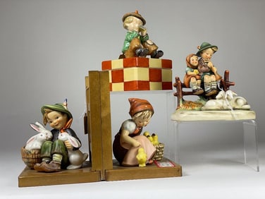 Hummel 4 Piece Figurine Lot