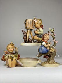 Hummel 3 Piece Figurine Lot