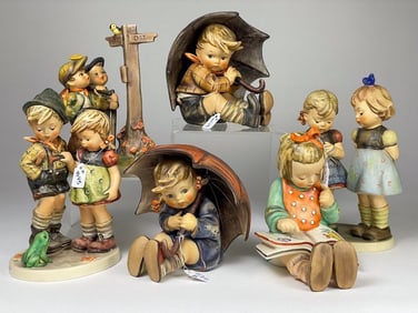 Hummel 6 Piece Figurine Lot