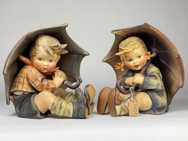 Hummel 2 Piece Figurine Lot