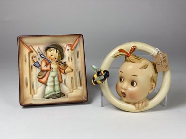 Hummel 2 Piece Figurine Lot