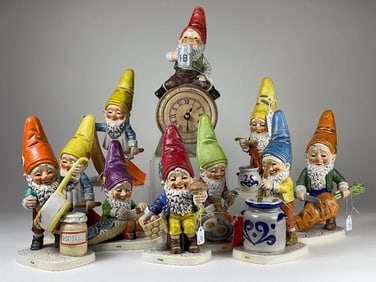 Goebel Gnome 10 Piece Lot