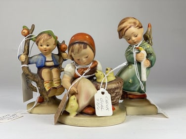 Hummel 3 Piece Figurine Lot