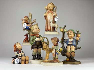 Hummel 6 Piece Figurine Lot