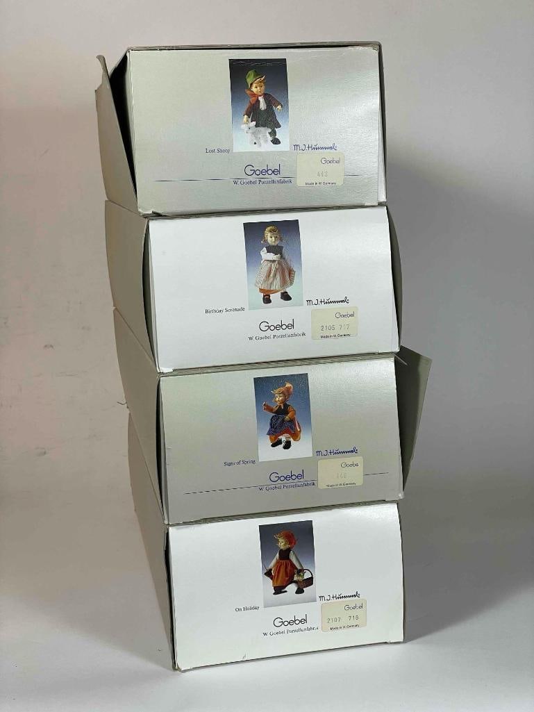 4 Piece Goebel Doll Lot: 4 Piece Goebel doll lot - Low Estimate: 50, High Estimate: 1000