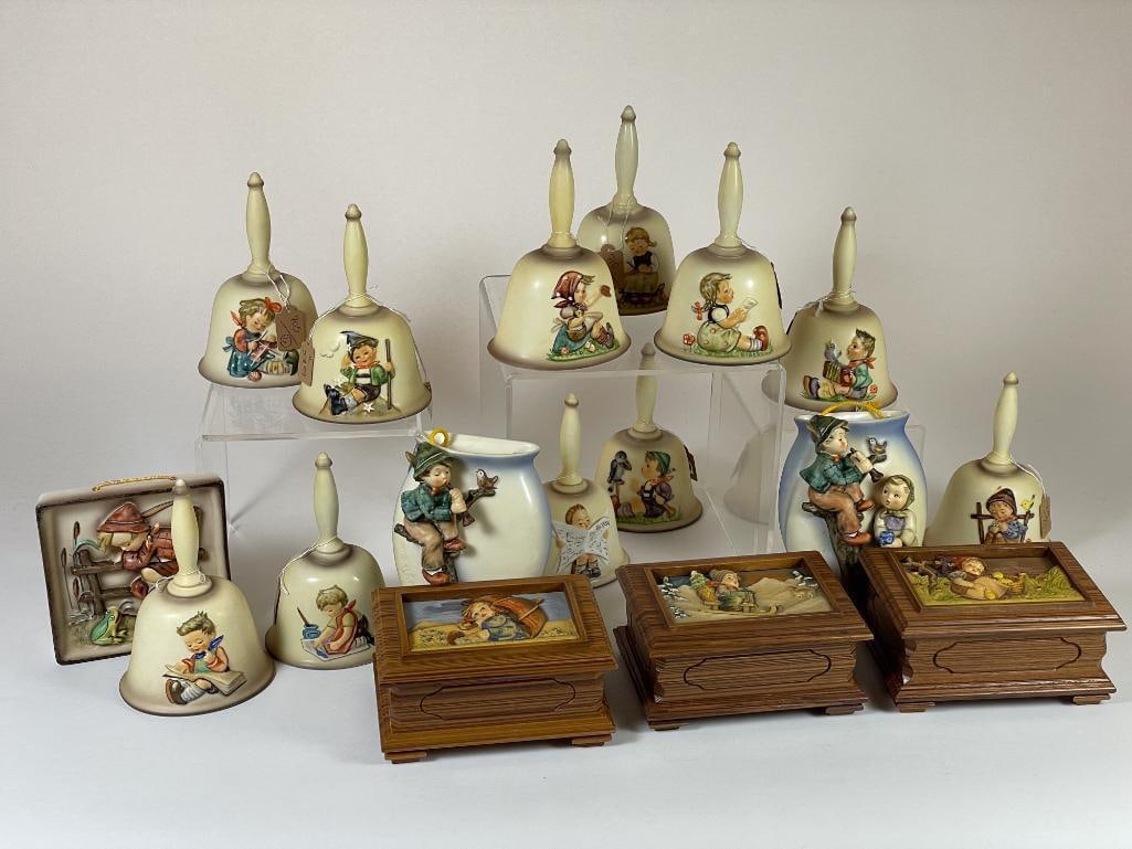 Hummel Bell and Music Box Lot (1 of 9)