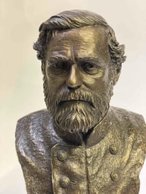 General Robert E. Lee C.S.A. Bronze Chilmark Bust