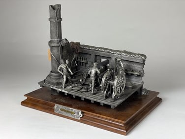 C.S.S. Alabama Civil War Hudson Creek Pewter Figurine