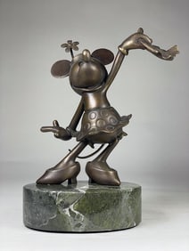 Hudson Creek Simply Minnie Bronze Figurine with original Box