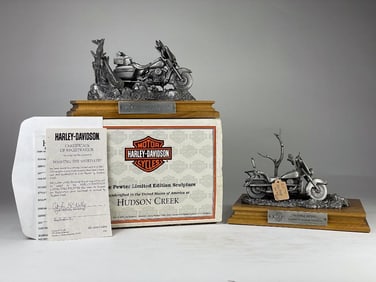 2 Piece Harley Davidson Hudson Creek Limited Edition Lot