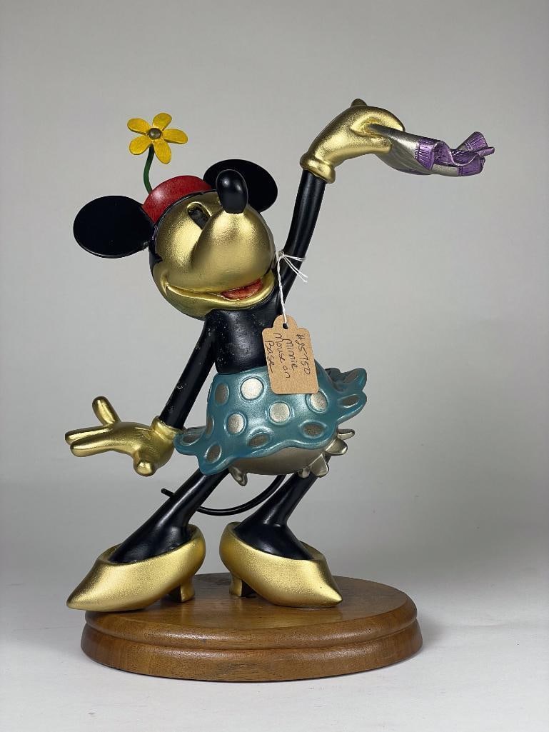 Bronze Painted Minnie Mouse Figurine (1 of 4)