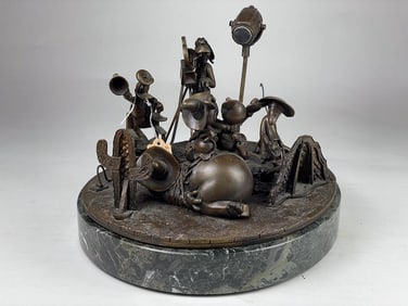 Disney Lights, Camera, Action Bronze Figurine