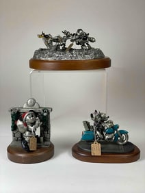 3 Piece Disney Hudson Creek Pewter Lot