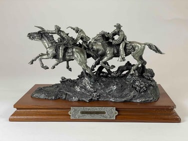 Hudson Pewter Figurine Quantrill?s Raiders CA5326