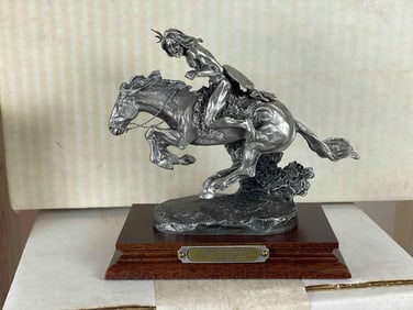 4 Piece Hudson Creek Pewter Lot