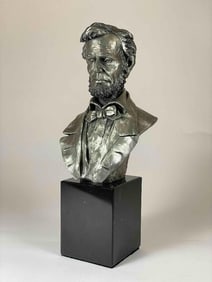Abraham Lincoln Hudson Creek Pewter Bust
