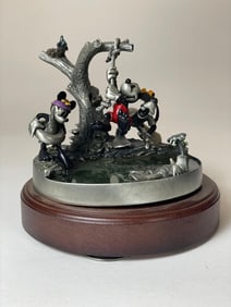 4 Piece Disney Hudson Creek Pewter Figurine Lot