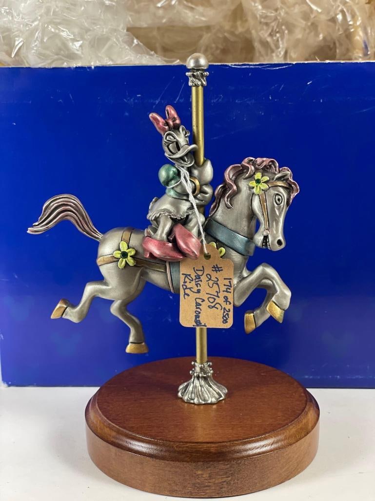 6 Piece Hudson Creek Pewter Disney Figurine Lot (1 of 7)