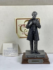 Abraham Lincoln Hudson Pewter Figurine