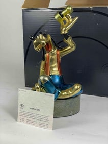 5 Piece Disney Hudson Pewter & Bronze Figurine Lot