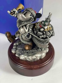 6 Piece Hudson Pewter Disney Figurine Lot