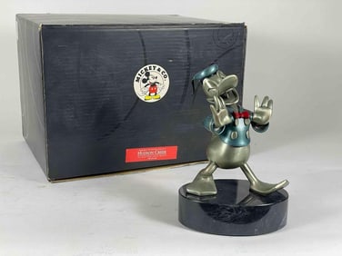 4 Piece Disney Hudson Pewter Figurine Lot