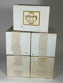 5 Piece Hudson Pewter Figurine Lot