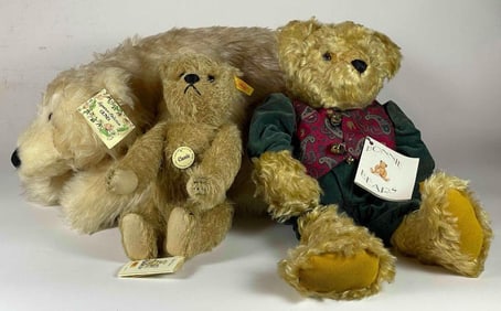 3 Piece Teddy Bear Lot