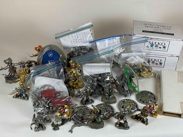 Miscellaneous Hudson Pewter Disney Miniature Figurine Lot
