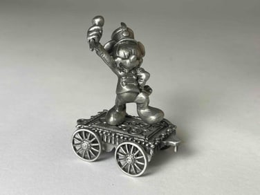 Hudson Creek Pewter Disney Miniature Figurine Box Lot