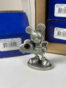 Hudson Creek Pewter Disney Miniature Figurine Box Lot