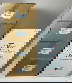 5 Piece Steiff First American Teddy Bear Lot