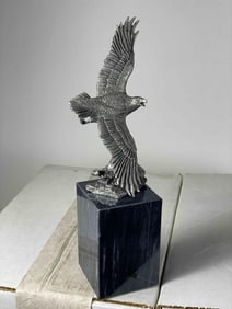 3 Piece Hudson Pewter Figurine Lot